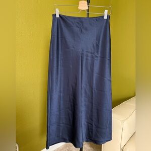 Alice + Olivia Maeve Mid-Length Satin Slip Skirt size 8